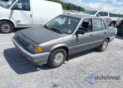 1987 Honda Civic 1.5 from USA, damaged, VIN 1HGEC4633HA077250